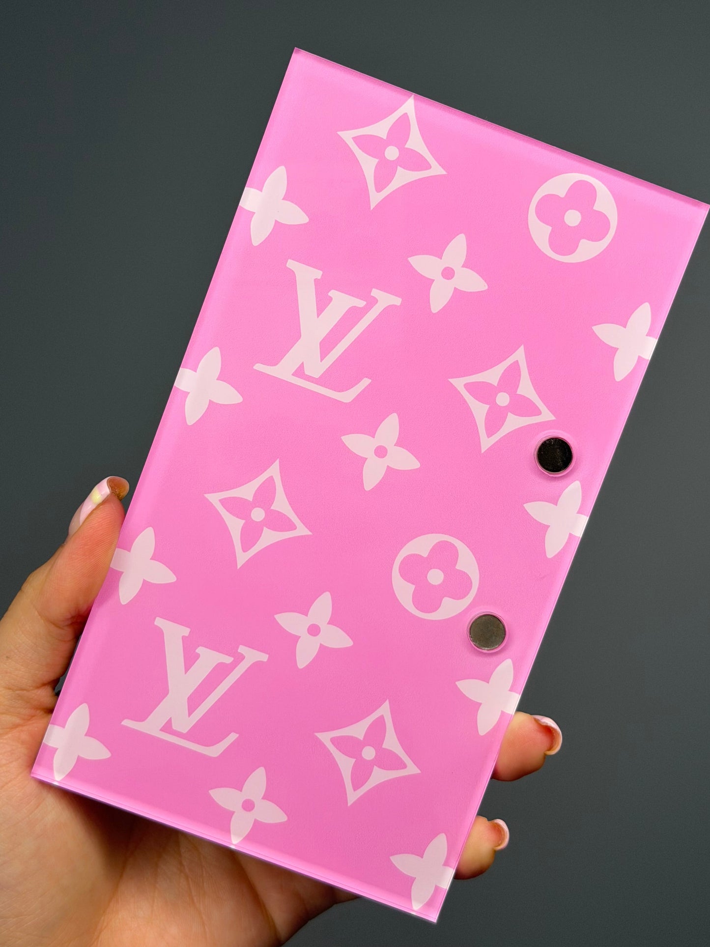 Pink LV tile