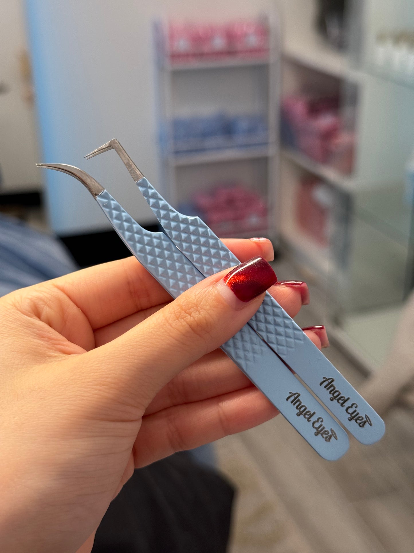 Baby Blue Tweezers✨🩵